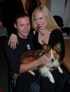 Amanda Somerville and Sander Gommans