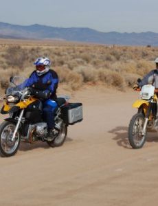Dual-sport motorcycle
