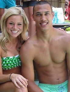 David Nelson (American football) and Kelsi Reich
