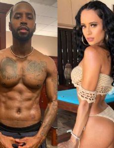 Safaree Samuels and Gabrielle Davis