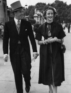 Brian Rix and Elspet Gray