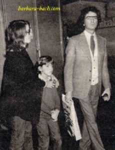 Barbara Bach and Augusto Gregorini