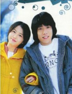 Kazunari Ninomiya and Masami Nagasawa