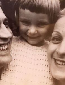Melvyn Bragg and Marie-Elisabeth Roche