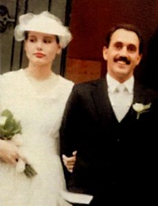 Geena Davis and Richard Emmolo
