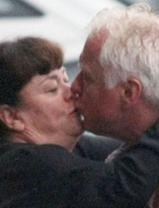 Dawn French and Mark Bignell