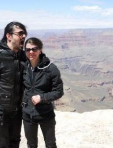 Tomo Milicevic and Vicki Bosanko