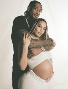 Amirah Dyme and Robert Covington