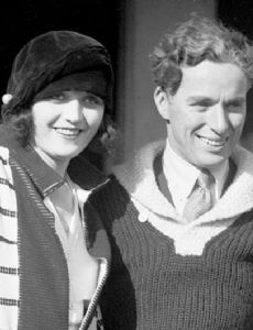 Charlie Chaplin and Pola Negri