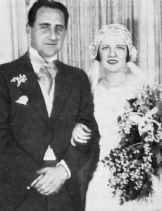 May McAvoy and Maurice Cleary