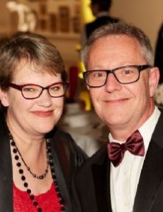 Elaine Smith and Jonathan Biggins