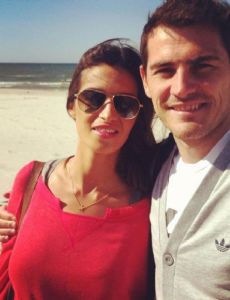 Iker Casillas and Sara Carbonero
