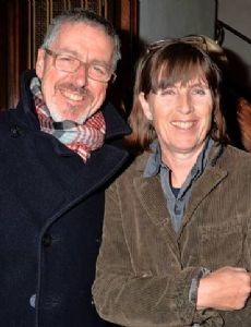 Griff Rhys Jones and Jo Jones (spouse)