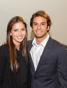 Felipe Nasr and Giulia Maria Testoni