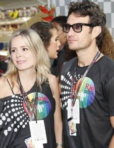 Gabriel Braga Nunes and Isabel Nascimento Silva