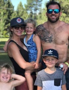 Ryan Bader and Daisy Bader