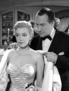 Marilyn Monroe and George Sanders