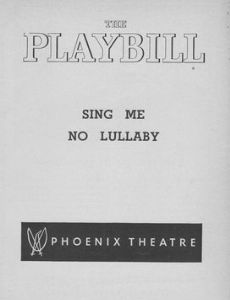 Sing Me No Lullaby