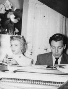 Fred Karger and Marilyn Monroe