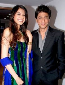 Anushka Sharma and Shahrukh Khan