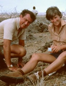Richard Leakey and Meave Leakey