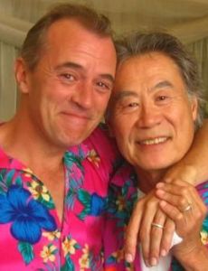Sab Shimono and Steve Alden Nelson