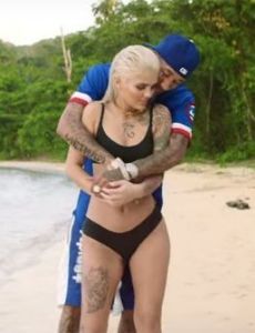 Tyga and Amina Blue