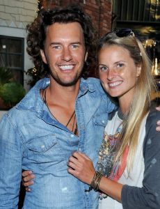 Heather Lang and Blake Mycoskie