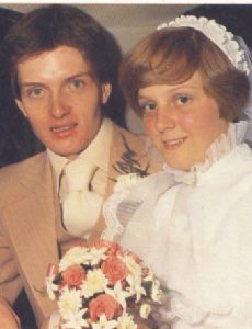 Deborah Curtis and Ian Curtis