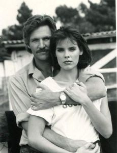 Alexandra Paul and Jeff Bridges