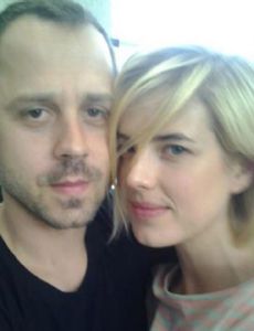 Agyness Deyn and Giovanni Ribisi