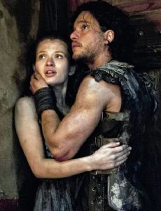 Kit Harington and Emily Browning