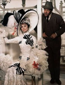 Audrey Hepburn and Rex Harrison