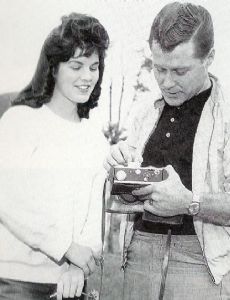 Priscilla Presley and Currie Grant
