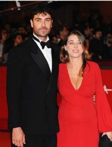 Luca Calvani and Francesca Arena