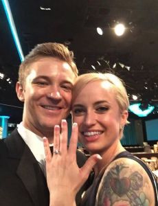 Michael Welch and Samantha Maggio