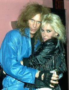 Lita Ford and Billy Sheehan