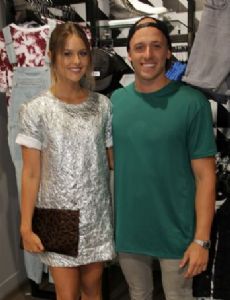 Isabelle Cornish and Mitch Revs