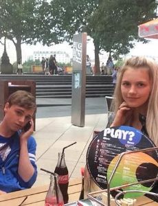 Dean-Charles Chapman and Nell Tiger Free