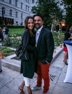 Zita Debreczeni and Gianni Annoni