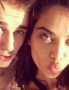 Justin Bieber and Shanina Shaik