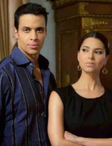 Matt Cedeño and Roselyn Sanchez