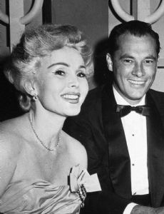 Nicholas Hilton and Zsa Zsa Gabor