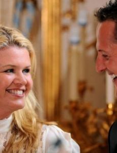 Michael Schumacher and Corinna Schumacher