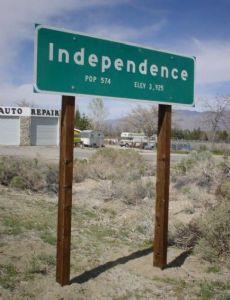 Independence, California