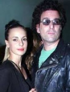 Julieta Ortega and Andrés Calamaro