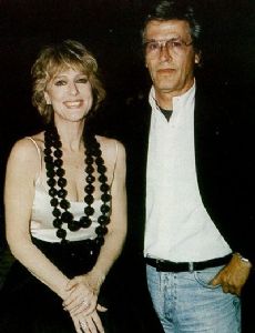 Loretta Goggi and Gianni Brezza