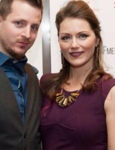 Elias Toufexis and Michelle Boback