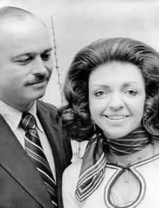 Eddie Mathews and Elizabeth Busch Burke