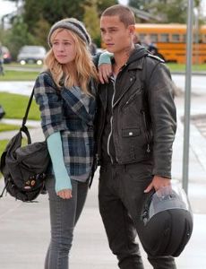 Britt Robertson and Rafi Gavron